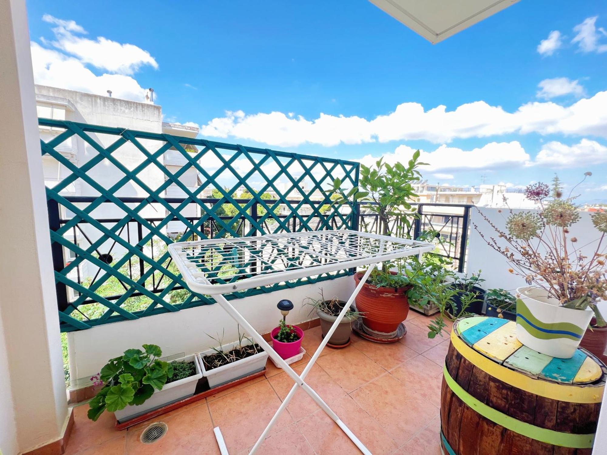 温馨花园公寓：高层景观与亲子主题 Athens Exterior photo